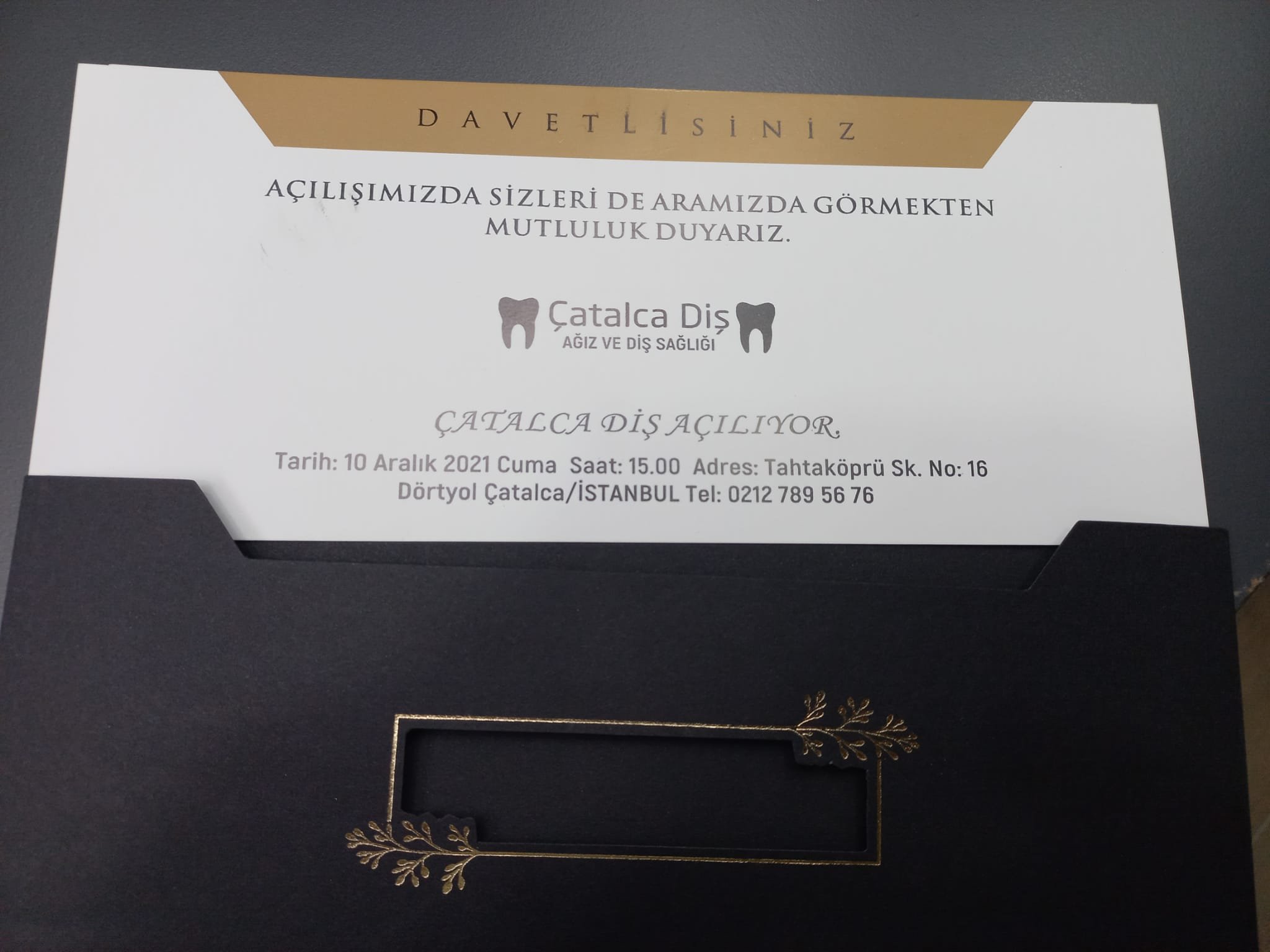 AÇILIŞIMIZA DAVETLİSİNİZ